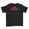 i'm not santa but you can sit on my lap Youth Tee