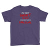 i'm not short awesome Youth Tee