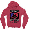 SOME PEOPLE CALL ME WELDER BUT THE MOST IMPORTANT CALL ME DAD Zipper Hoodie