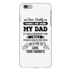 Dear Daddy, Love, Your Favorite iPhone 6/6s Plus  Shell Case