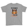 My Favorite People Call Me Papa Youth Tee