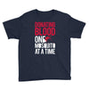 donating blood one mosquito funny Youth Tee