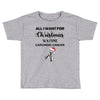 all i want for christmas is a cure carcinoid cancer Toddler T-shirt