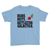 bears beets battlestar galactica Youth Tee