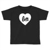 little mix logo heart Toddler T-shirt