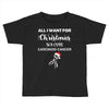 all i want for christmas is a cure carcinoid cancer Toddler T-shirt
