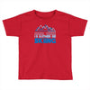 i'd rather be skiing Toddler T-shirt