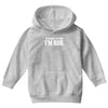 of course i'm right i'm bob Youth Hoodie