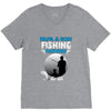 Papa And Son Fishing Partners For Life V-Neck Tee