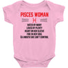 Pisces Woman Baby Onesie
