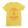 I am a Leukemia Cancer Survivor - What's Your Superpower? Ladies Fitted T-Shirt