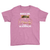 march  girl is a perfect combination of princess and warrior Youth Tee