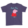 peppa pig aunt pig Youth Tee