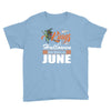 Halloween Kings Are Born In June Youth Tee