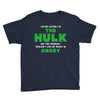 I'm Not Saying I'm The Hulk Youth Tee