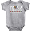proud autism daddy Baby Onesie