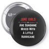 June Girls Pin-back button