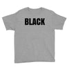 black Youth Tee