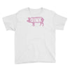 pig oink funny Youth Tee