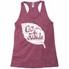 go outside Racerback Tank