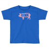 pig oink funny Toddler T-shirt