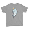 cute kawaii narwhals are cute Youth Tee