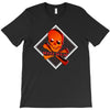 3d skull squad T-Shirt