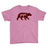papa christmas bear Youth Tee
