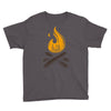 camp &amp; bonfire Youth Tee