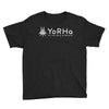 YoRHa White Logo Youth Tee