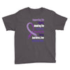 supporting the fighter, admiring the survivors, honoring the taken Youth Tee