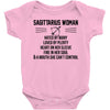 Sagittarius Woman Baby Onesie