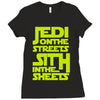 Jedi On The Streets Sith In The Sheets Ladies Fitted T-Shirt