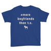 more boyfriends than ts Youth Tee