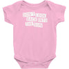 don't look back into the sun Baby Onesie