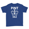 british pint funny Youth Tee