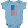 american flag Baby Onesie