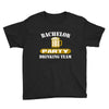 bachelor party drinking team wedding groomsmen bridal funny Youth Tee