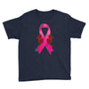 breast cancer pink ribbon Youth Tee