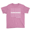 Good Morning Sunshine Youth Tee