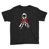 carcinoid cancer ribbon and rose Youth Tee