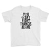 Fight Alone Avengers Youth Tee
