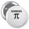 Steven Hawking Pin-back button