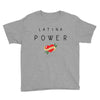 latina power with cute heart Youth Tee