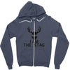i am the stag stag night hen wedding mens Zipper Hoodie