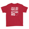military has my soldier i have his heart Youth Tee