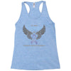 my hero is now my angel stomach cancer awareness Racerback Tank