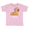 yoga pug exhale Toddler T-shirt