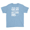 military has my soldier i have his heart Youth Tee