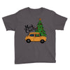 merry christmas car Youth Tee